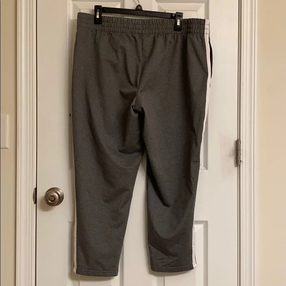 Athletic Works Heather Gray Soft Sweatpants Side Pockets Polyester-blend 20 XXL - Picture 2 of 6